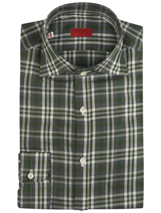 Isaia Isaia Multicolor Cotton Shirt Multicolor 000