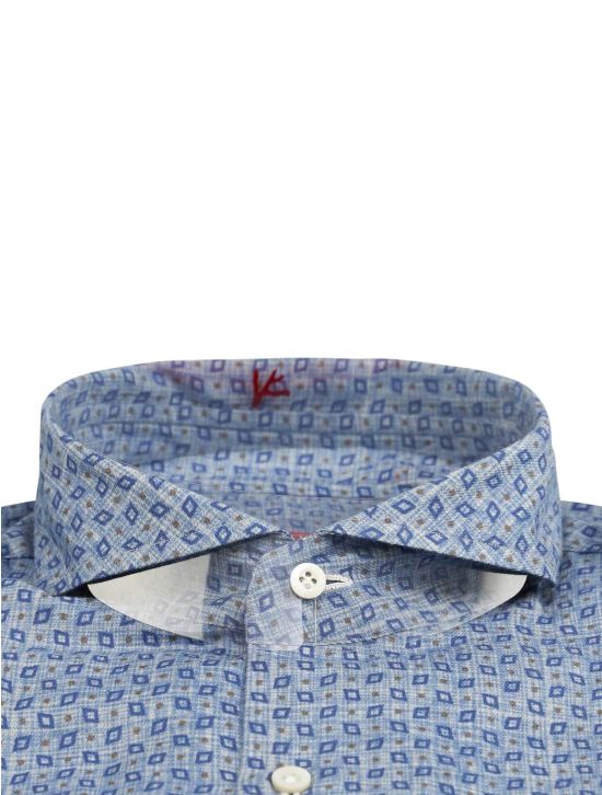 Isaia Isaia Multicolor Cotton Shirt Multicolor 001