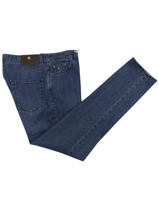 Luigi Borrelli Luigi Borrelli Blue Cotton Ea Jeans Blue 000