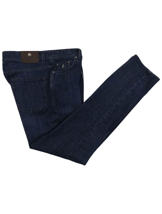 Luigi Borrelli Luigi Borrelli Blue Cotton Jeans Blue 000