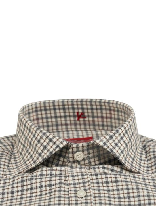 Isaia Isaia Multicolor Cotton Shirt Multicolor 001