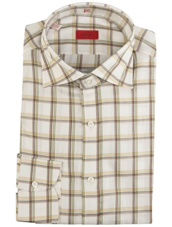 Isaia Isaia Multicolor Cotton Shirt Multicolor 000