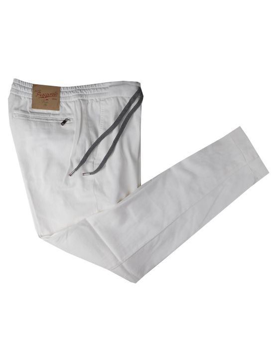 Marco Pescarolo Marco Pescarolo White Cotton Silk Cashmere Ea Pants White 000