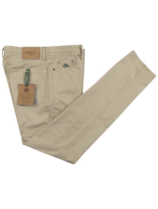 Luigi Borrelli Luigi Borrelli Beige Cotton Ea Jeans Beige 000