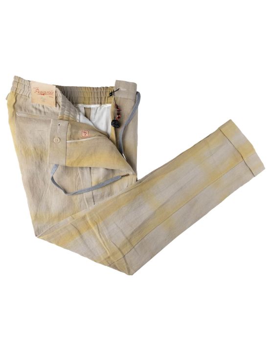 Marco Pescarolo Marco Pescarolo Multicolor Linen Pants Multicolor 001