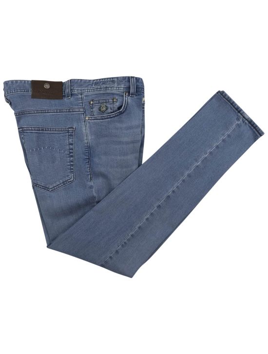 Luigi Borrelli Luigi Borrelli Blue Cotton Ea Jeans Blue 000