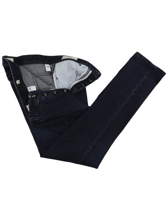 Luigi Borrelli Luigi Borrelli Blue Cotton Ea Jeans Blue 001