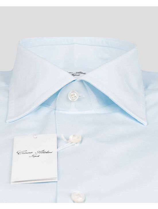 Cesare Attolini Cesare Attolini Light Blue Cotton Shirt Light Blue 001