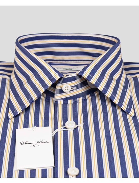 Cesare Attolini Cesare Attolini Multicolor Cotton Shirt Multicolor 001