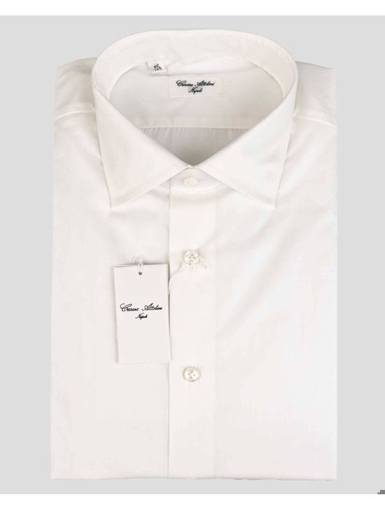 Cesare Attolini Cesare Attolini White Cotton Shirt White 000