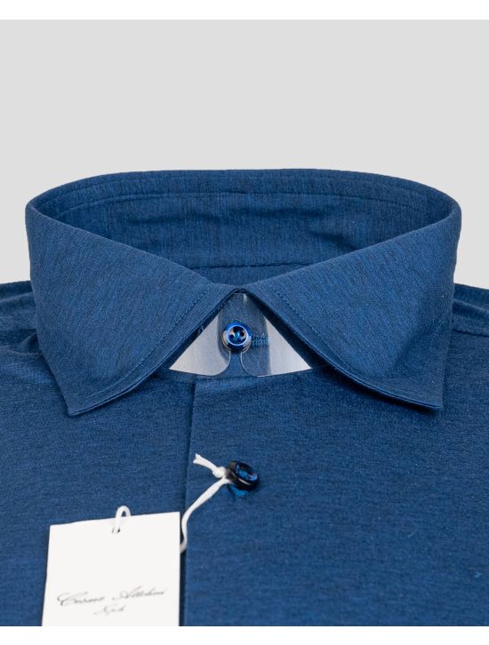 Cesare Attolini Cesare Attolini Blue Cotton Shirt Blue 001