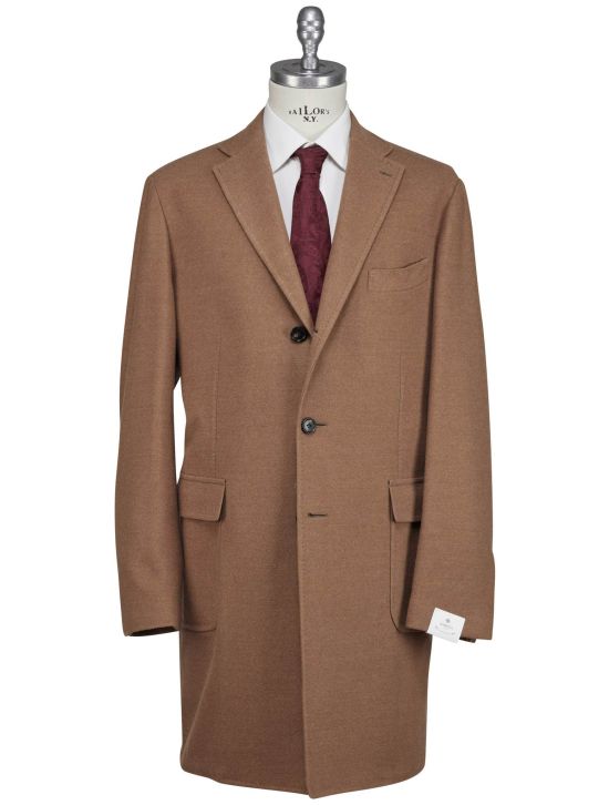 Luigi Borrelli Luigi Borrelli Brown Cashmere Overcoat Brown 000