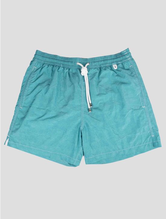 Isaia Isaia Green Pl Swim Trunks Green 000