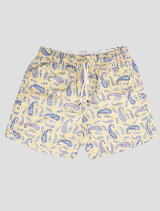 Isaia Isaia Yellow Pa Swim Trunks Yellow 000