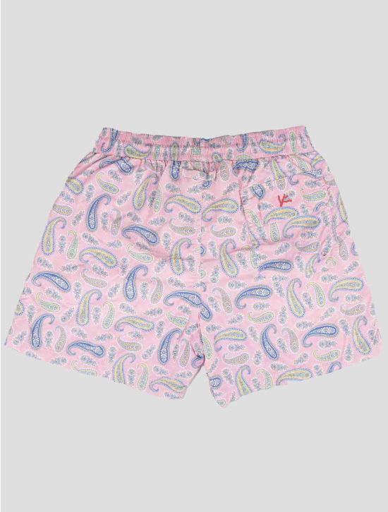 Isaia Isaia Pink Pa Swim Trunks Pink 001