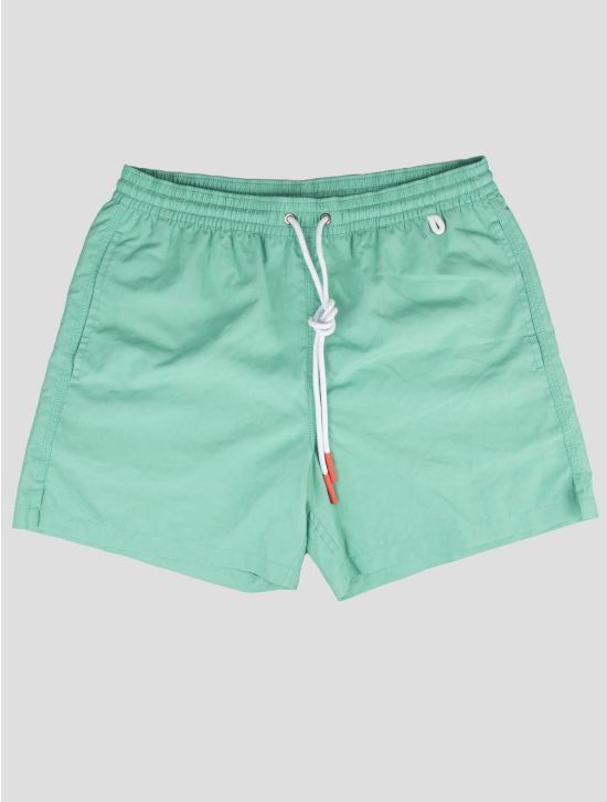 Isaia Isaia Green Pl Swim Trunks Green 000