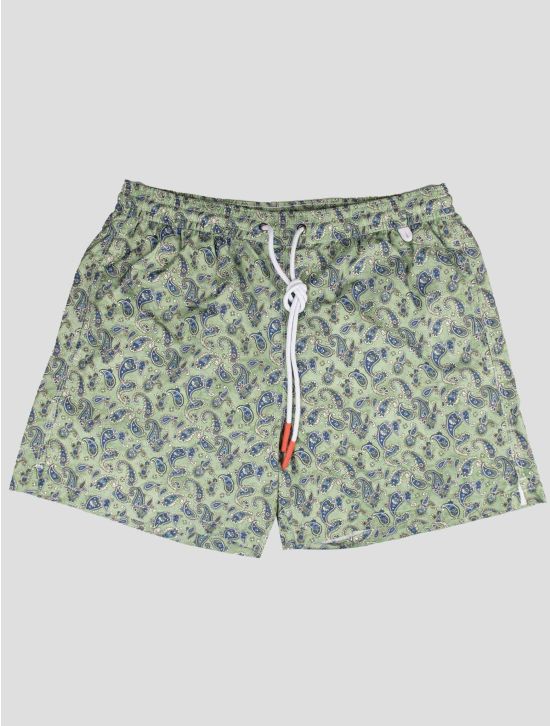 Isaia Isaia Green Pl Swim Trunks Green 000