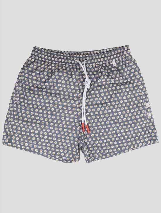 Isaia Isaia Gray Pl Swim Trunks Gray 000