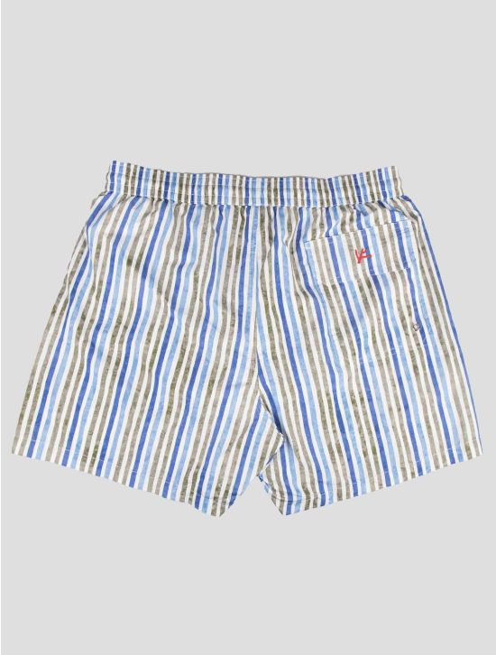 Isaia Isaia Multicolor Pl Swim Trunks Multicolor 001