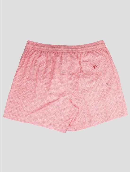 Isaia Isaia Pink Pl Swim Trunks Pink 001