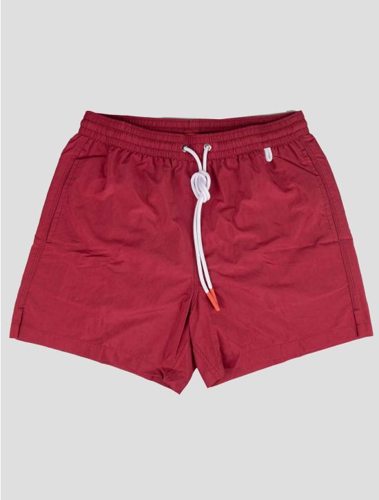 Isaia Isaia Burgundy Pa Swim Trunks Burgundy 000