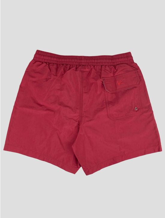 Isaia Isaia Burgundy Pa Swim Trunks Burgundy 001