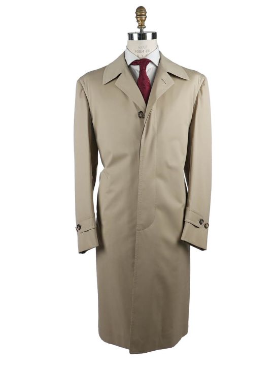 Cesare Attolini Cesare Attolini Beige Wool 120's Overcoat Beige 000