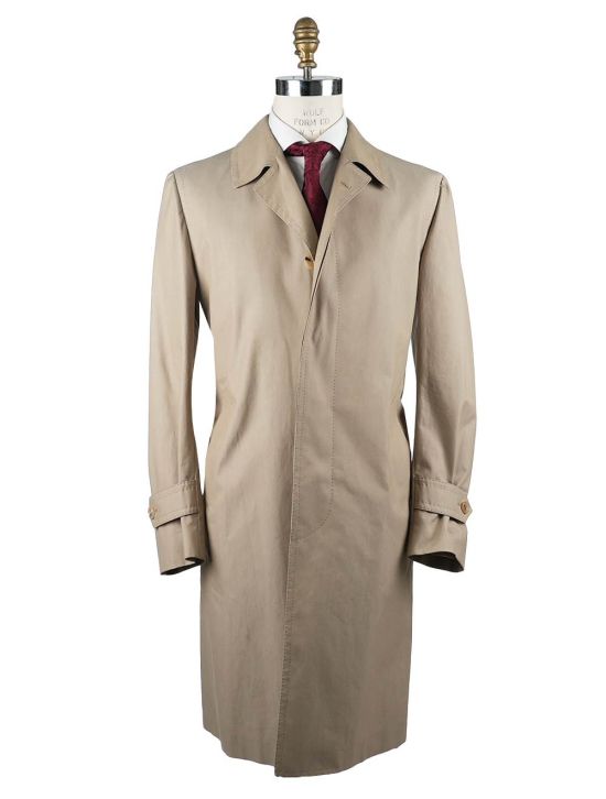 Cesare Attolini Cesare Attolini Beige Cotton Overcoat Beige 000