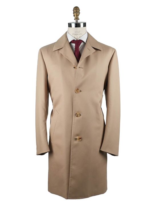 Cesare Attolini Cesare Attolini Beige Cotton Overcoat Beige 000