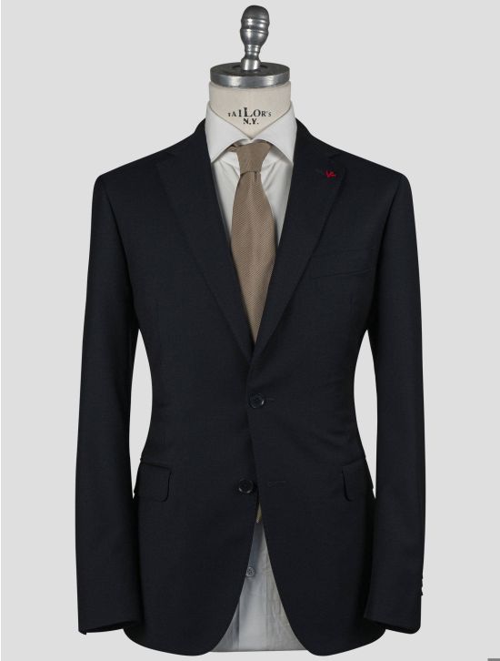 Isaia Isaia Blue Wool 110's Blazer Blue 000