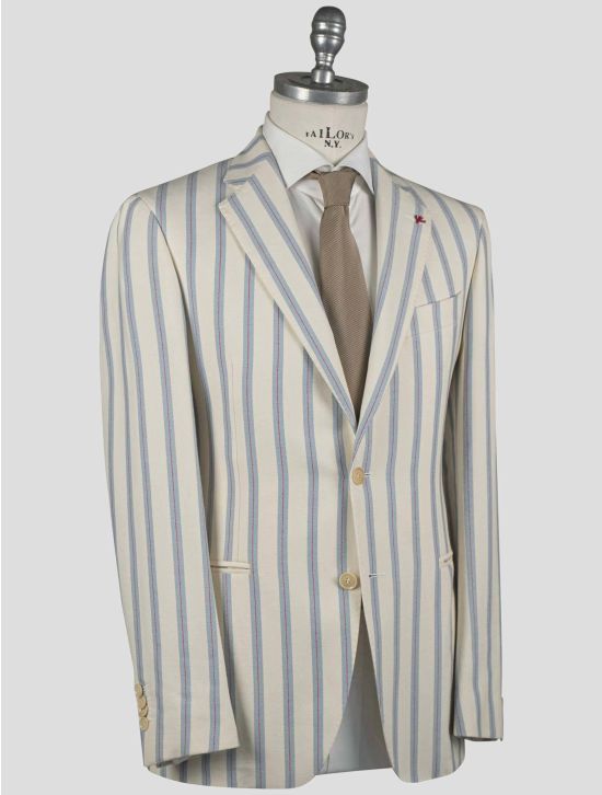 Isaia Isaia Multicolor Cotton Blazer Multicolor 001