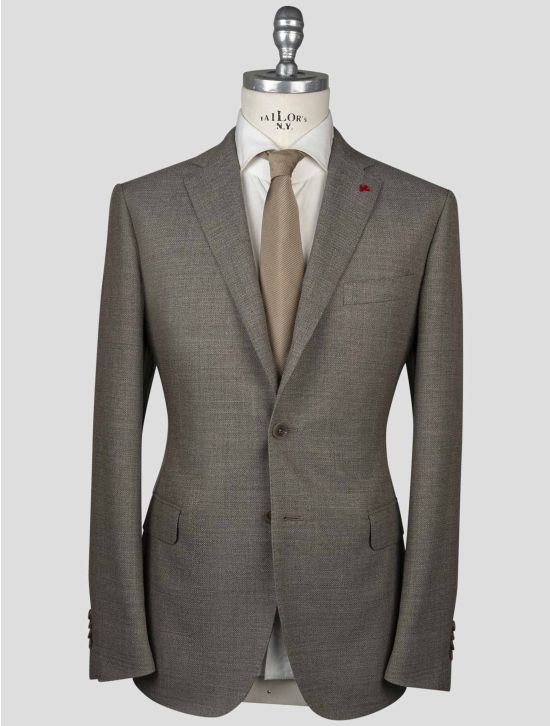 Isaia Isaia Brown Wool Blazer Brown 000