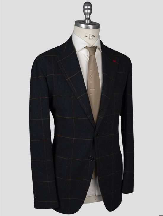 Isaia Isaia Wool Multicolor Blazer Multicolor 001