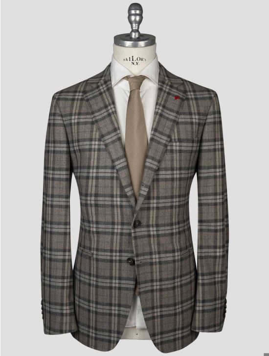 Isaia Isaia Wool Ea Multicolor Blazer Multicolor 000