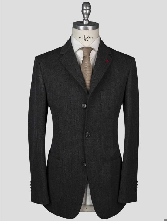 Isaia Isaia Gray Virgin Wool Blazer Gray 000