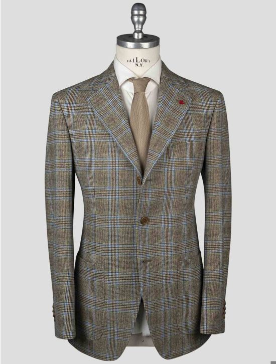 Isaia Isaia Multicolor Wool Cashmere Blazer Multicolor 000