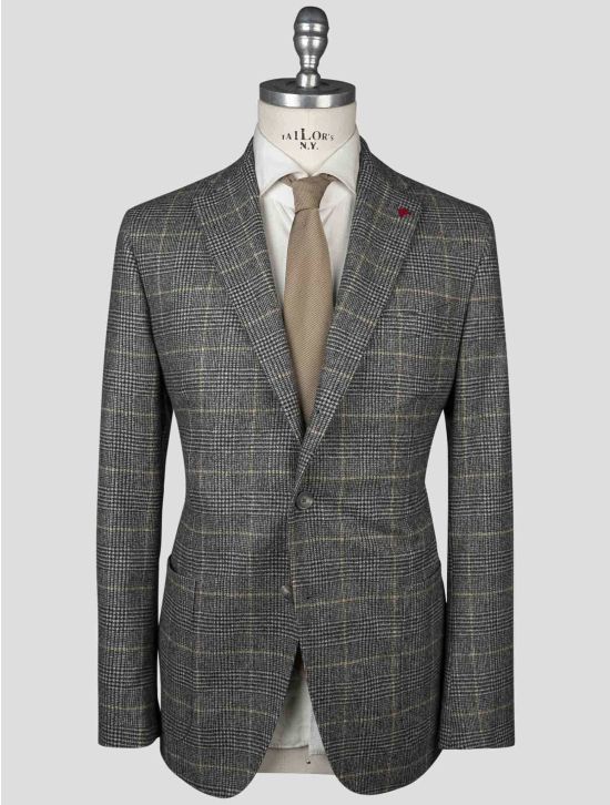 Isaia Isaia Multicolor Virgin Wool Blazer Multicolor 000