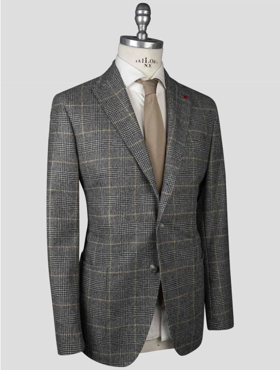 Isaia Isaia Multicolor Virgin Wool Blazer Multicolor 001