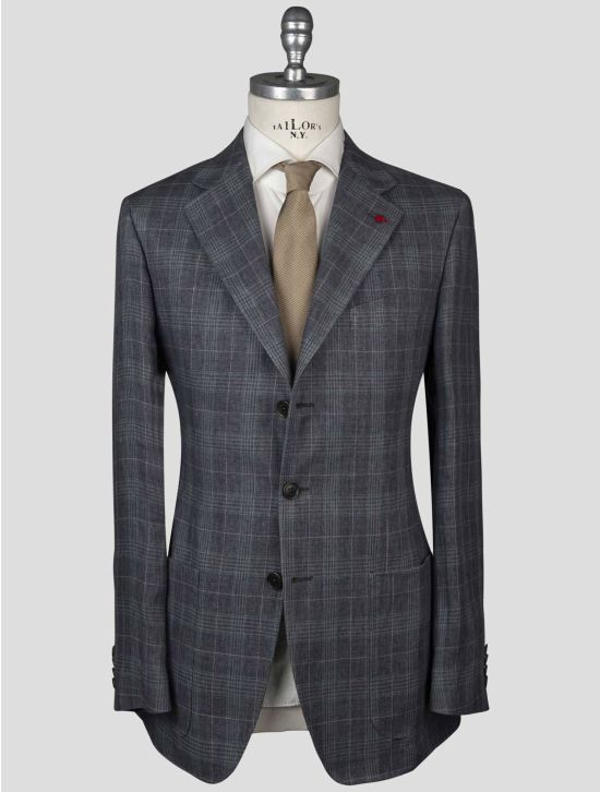 Isaia Isaia Multicolor Linen Blazer Multicolor 000