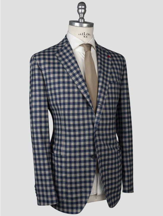 Isaia Isaia Multicolor Wool 120's Blazer Multicolor 001