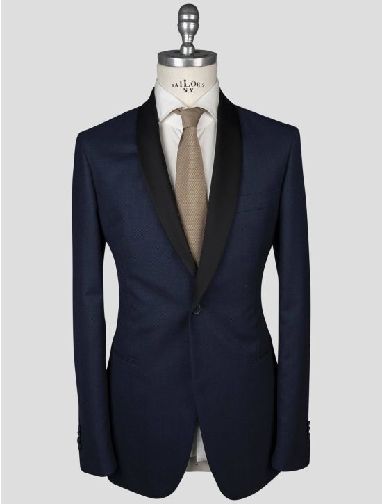 Isaia Isaia Blue Virgin Wool Blazer Blue 000