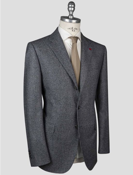 Isaia Isaia Multicolor Virgin Wool Blazer Multicolor 001