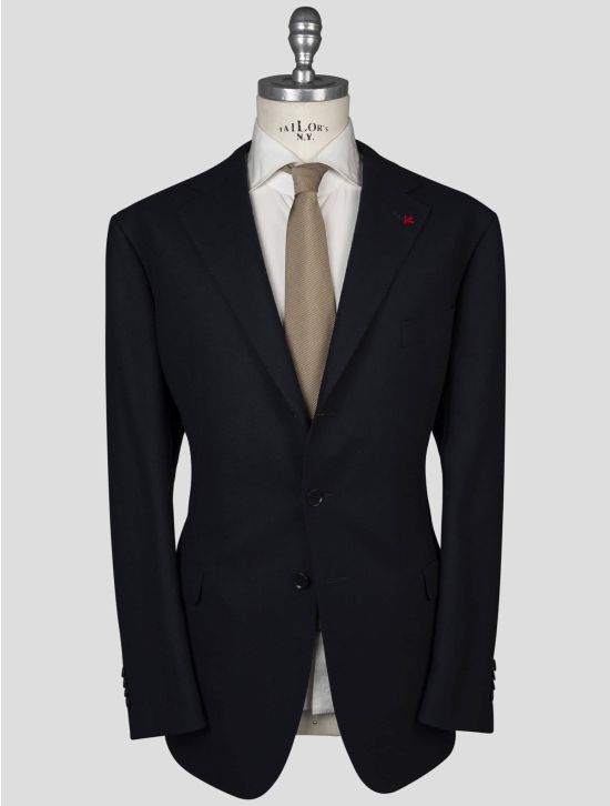 Isaia Isaia Dark Blue Virgin Wool Blazer Dark Blue 000