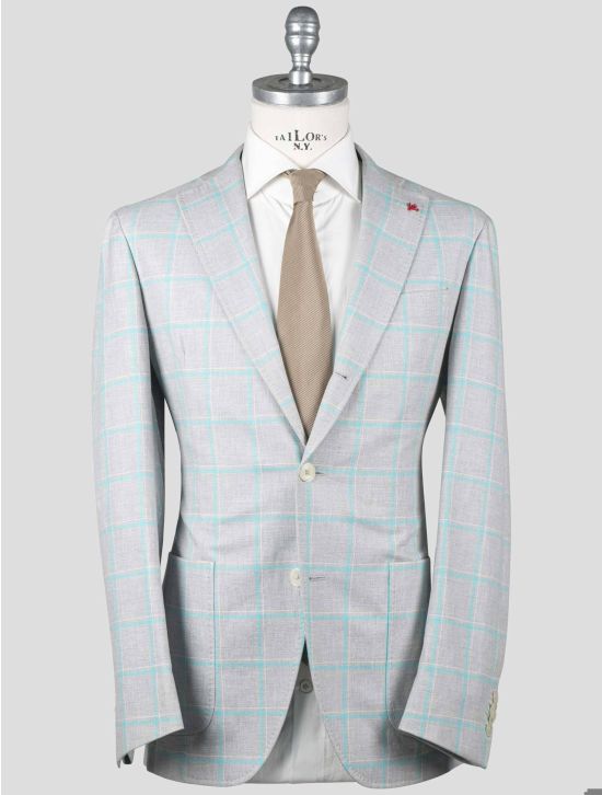 Isaia Isaia Multicolor Cotton Blazer Multicolor 000