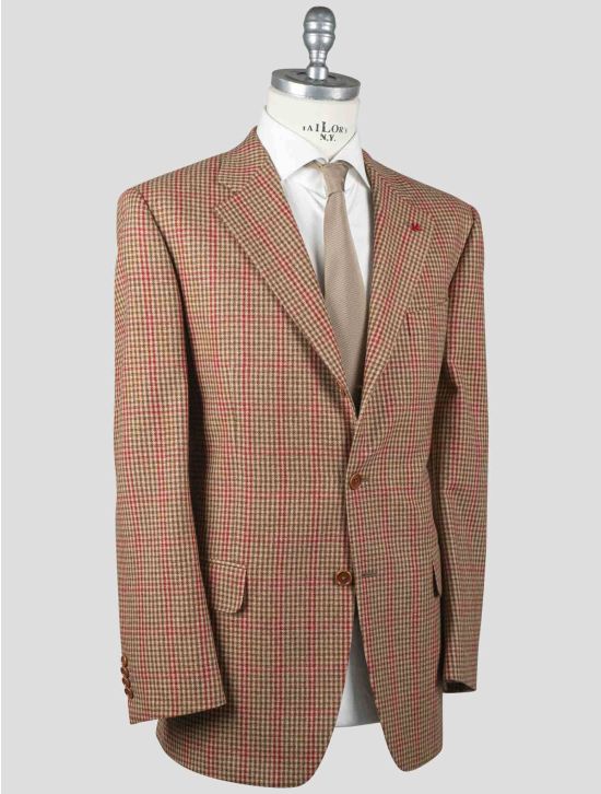 Isaia Isaia Multicolor Wool Cashmere Blazer Multicolor 001