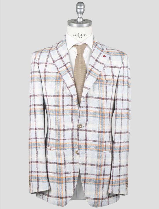 Isaia Isaia Multicolor Silk Blazer Multicolor 000