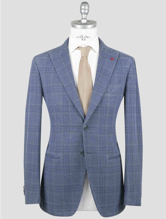 Isaia Isaia Multicolor Cotton Linen Blazer Multicolor 000