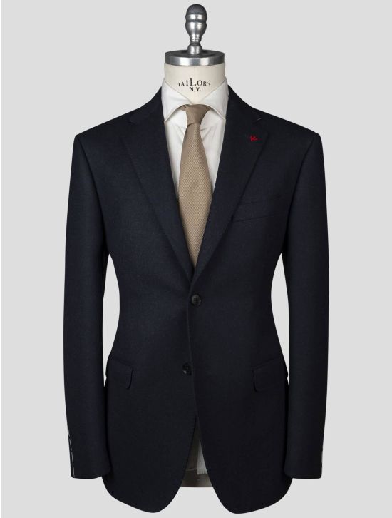 Isaia Isaia Blue Virgin Wool Blazer Blue 000