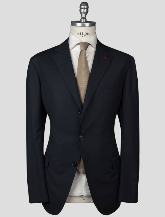 Isaia Isaia Blue Wool 150's Blazer Blue 000