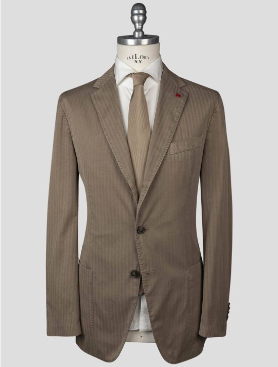 Isaia Isaia Beige Cotton Pa Blazer Beige 000